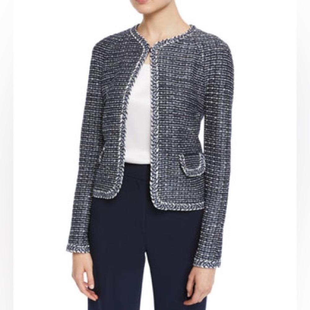 St. John Raglan Sleeve Camille Knit Jacket